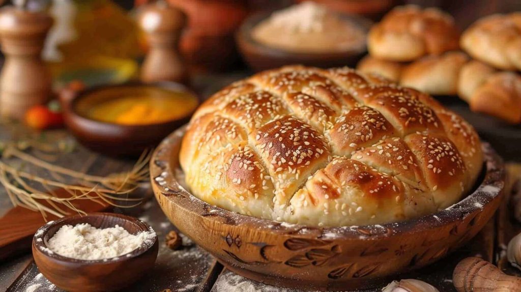 Recette de Pain Khobz Tajine Algérien à la Saliha : saveurs Traditionnelles