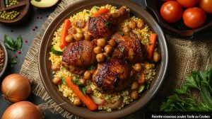 Recette couscous poulet et merguez facile au Cookeo : rapide et délicieuse