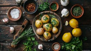 Recette de pomme de terre au four et sauce aux fines herbes : saveurs irrésistibles