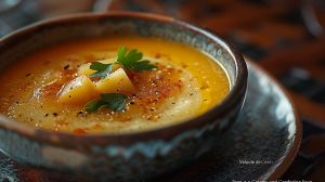 Recette velouté de céleri-rave : une soupe onctueuse et réconfortante