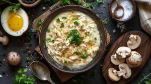 Recette sauce poulette : astuces pour utiliser les restes de poulet rôti