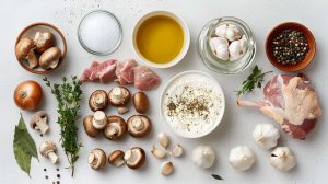 Recette de cuisses de lapin aux champignons : saveurs automnales
