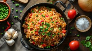 Recette facile de riz au chorizo : saveurs espagnoles à la maison
