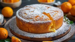 Recette facile de gâteau à l'orange sans beurre