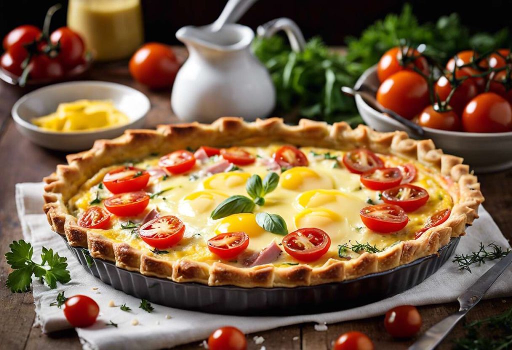 Recette de tarte au thon rapide et facile à réaliser