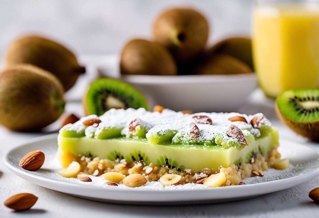 Recette facile de crumble aux kiwis : saveurs exotiques en dessert
