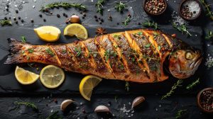 Recette de saumon entier au four : saveurs et simplicité
