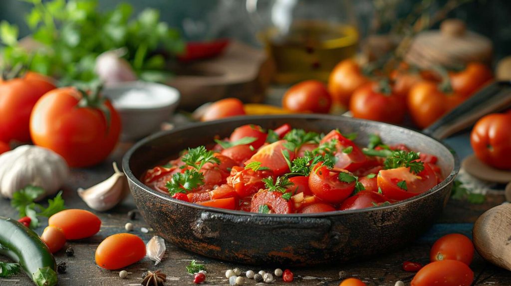 Recette de Rougaille de Tomates à la Malgache : saveurs de Madagascar