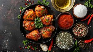 Recette de poulet croustillant épicé : saveurs ensoleillées et croquantes