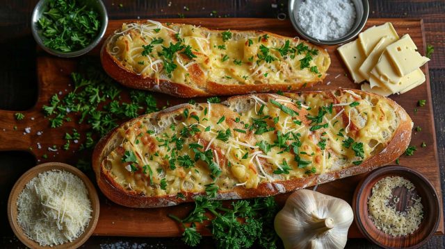 Recette facile de garlic bread : comment réussir son pain à l’ail ?