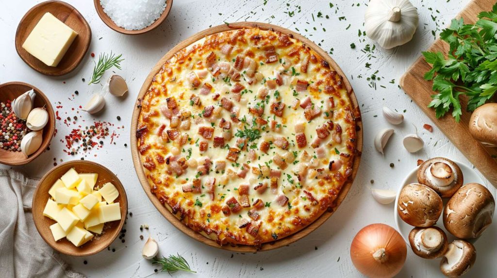 Recette de crozets au reblochon, lardons et champignons : saveurs de montagne