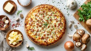 Recette de crozets au reblochon, lardons et champignons : saveurs de montagne
