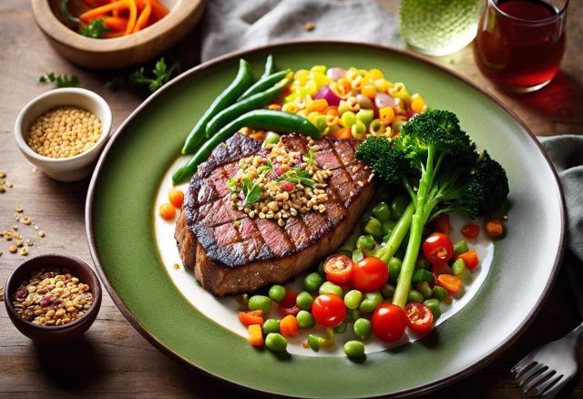 Recette steak végétal aux céréales et légumes : savourez sainement !