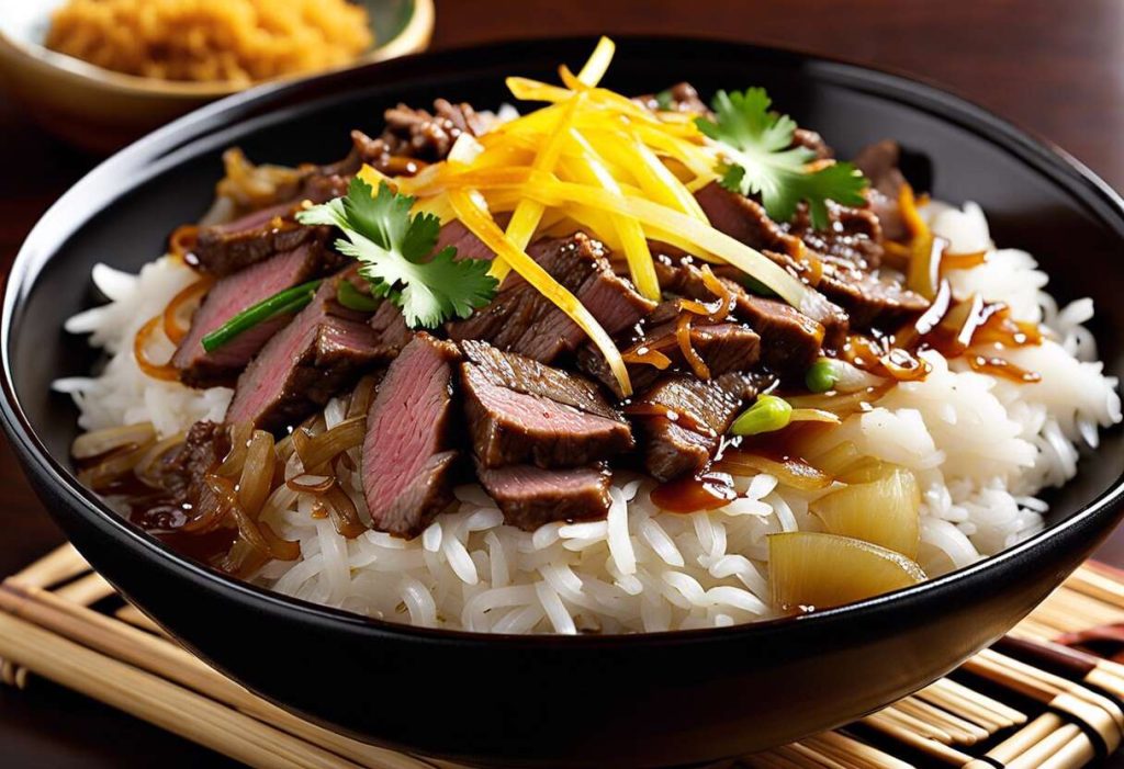 Recette de Gyudon japonais : savourez le bœuf à la japonaise