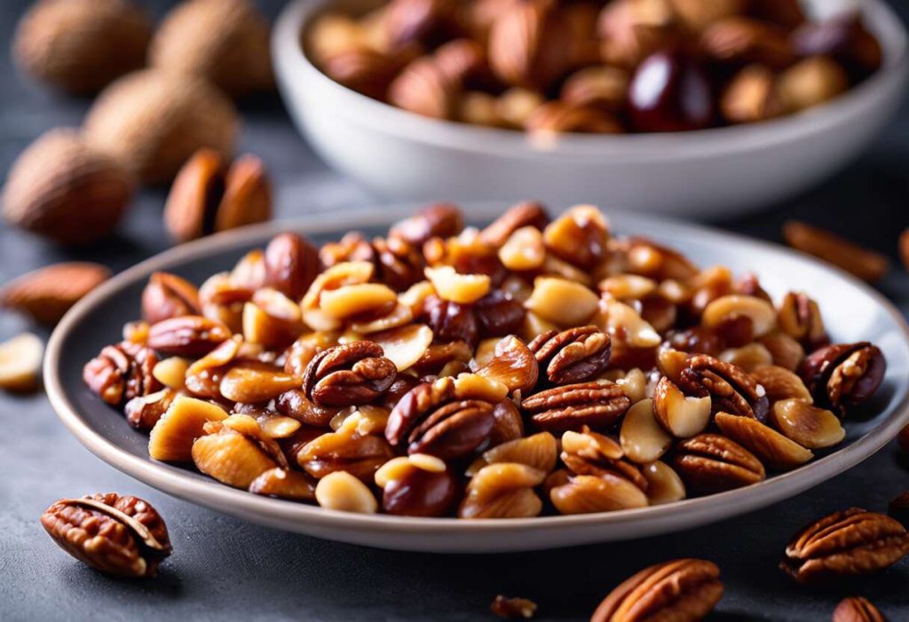 Recette facile de noix caramélisées façon chouchou