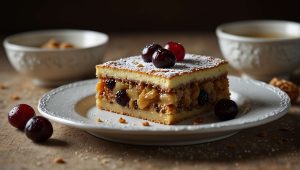 Recette de gâteau de semoule aux raisins secs – Facile et rapide