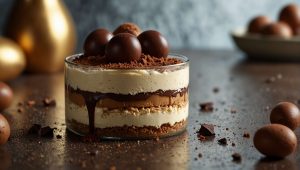Recette de Tiramisu Belle-Hélène : poires et chocolat gourmands