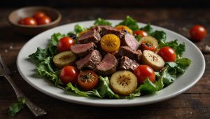 Recette de salade chaude aux gésiers : délices du terroir