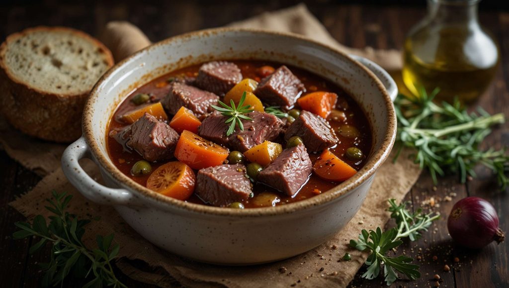 Estouffade de bœuf à la provençale : recette traditionnelle et savoureuse