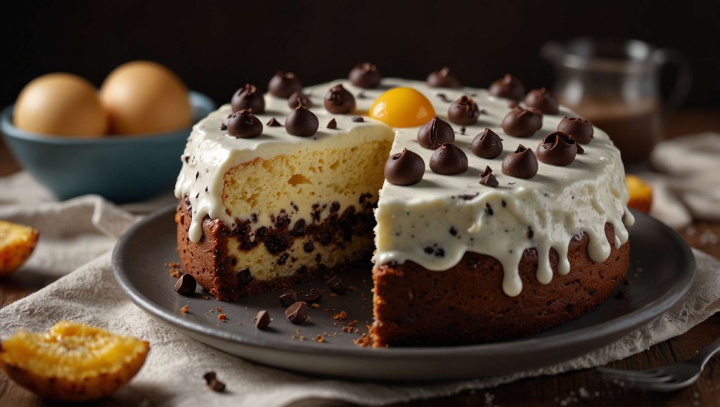 Recette de gâteau moelleux au yaourt et pépites de chocolat : facile et Délicieuse