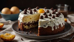 Recette de gâteau moelleux au yaourt et pépites de chocolat : facile et Délicieuse