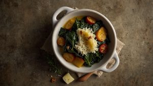 Gratin de blettes à la provençale : recette facile et savoureuse