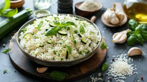 Recette de riz gourmand aux courgettes : saveurs et simplicité