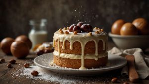 Recette de gâteau moelleux à la crème de marron : plaisir automnal