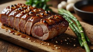 Recette facile : filet mignon de porc laqué à l'asiatique