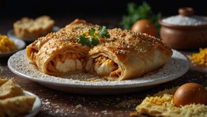 Pastilla au poulet : recette traditionnelle de tourte marocaine aux feuilles de brick