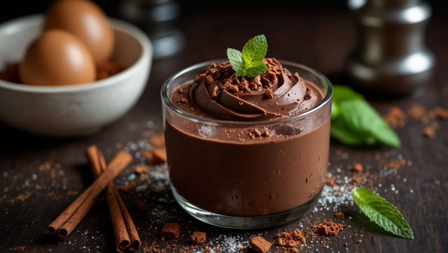 Mousse au chocolat sans œufs : recette facile et gourmande