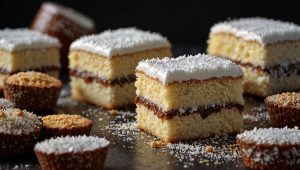 Recette facile des Lamingtons australiens : découvrez les saveurs d'Océanie