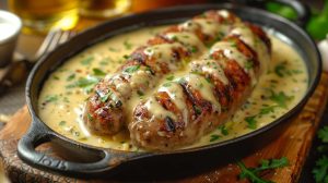 Recette d’andouillette à la sauce moutarde : saveurs authentiques
