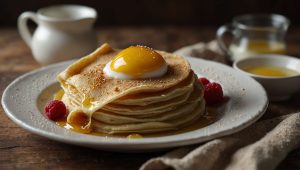 Recette facile de crêpes pour une personne - Préparation rapide
