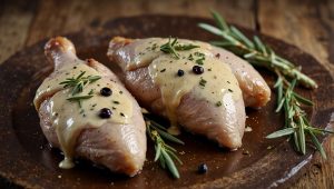 recette aiguillette de poulet à la crème