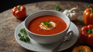 Crème de poivron au Thermomix : recette facile et rapide