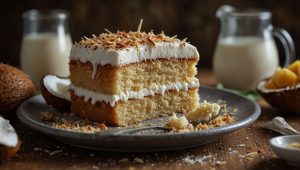 Recette de gâteau à la noix de coco au Thermomix : facile et rapide
