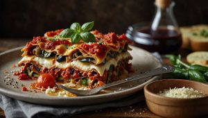 Lasagnes végétariennes aux légumes du soleil : recette facile et savoureuse