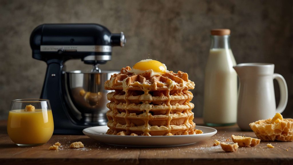 Recette facile de gaufres au KitchenAid : plaisir gourmand en quelques étapes