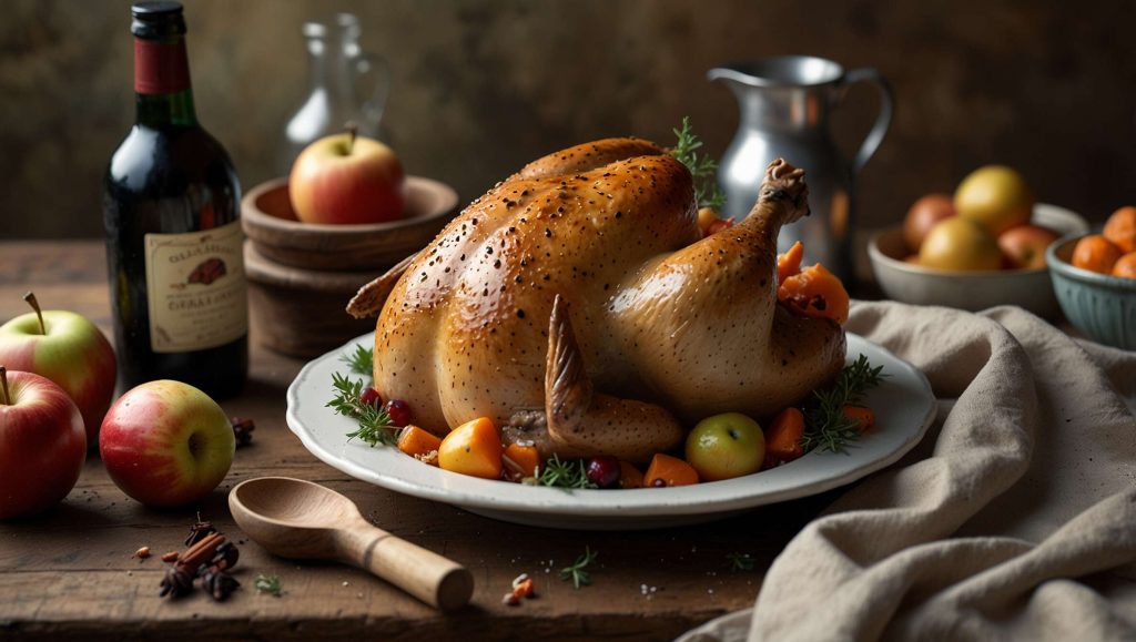 Recette de pintade au cidre maison : saveurs automnales en cuisine