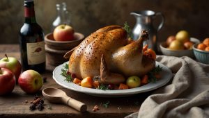 Recette de pintade au cidre maison : saveurs automnales en cuisine