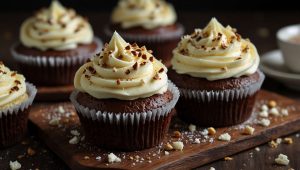 Recette de cupcakes au chocolat blanc et vanille: délices sucrés