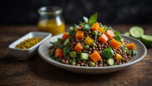 Recette facile de salade de lentilles au Thermomix : délices et simplicité