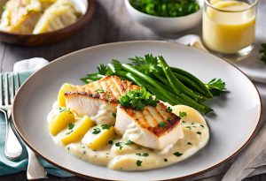 Filets de cabillaud à la crème fraîche maison : recette facile et savoureuse