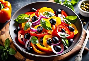 Recette facile de salade de poivron cru : fraîcheur et saveurs garanties