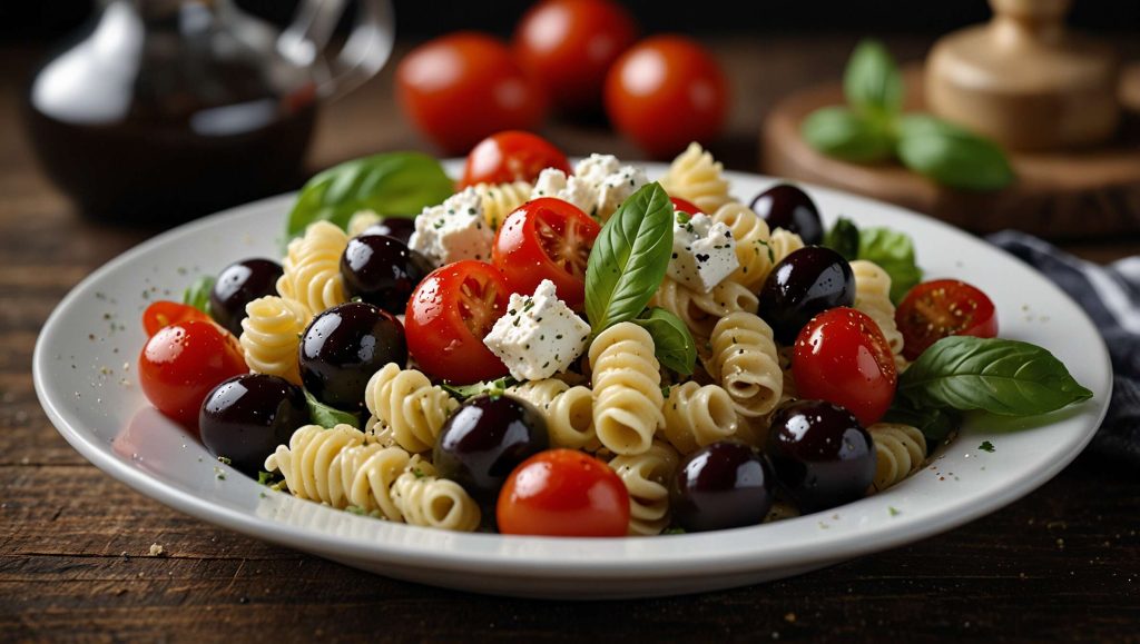 Recette facile de salade de pâtes méditerranéenne - Découvrez comment la préparer !