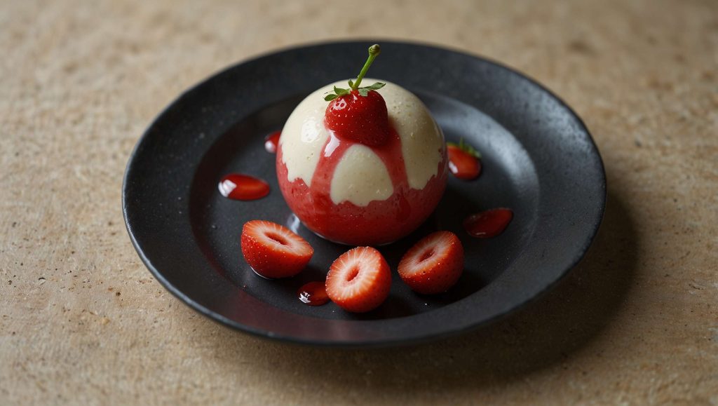 Recette de glace à la fraise maison