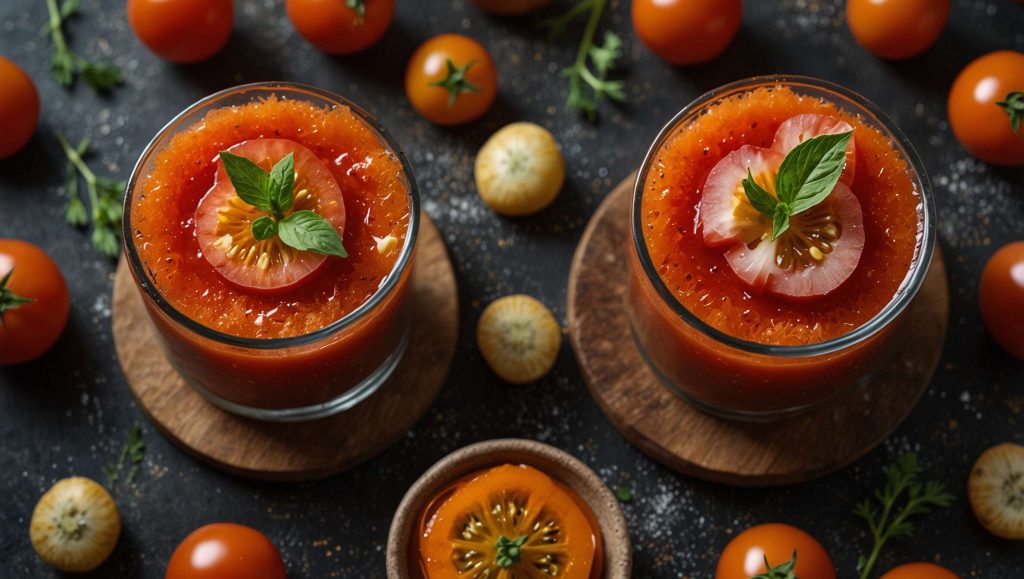 Recette de gaspacho tomate concombre