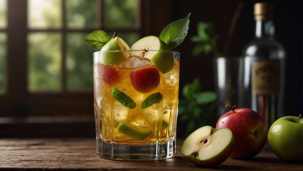 Cocktail Vodka Pomme Manzana : recette facile et rafraîchissante
