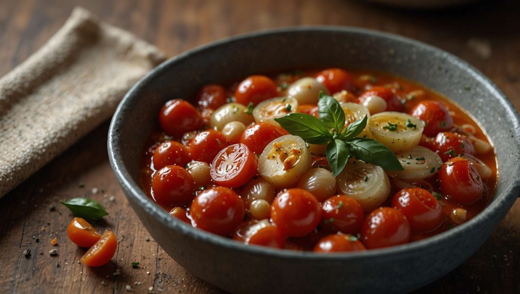 Mogettes à la tomate : recette de haricots blancs savoureuse